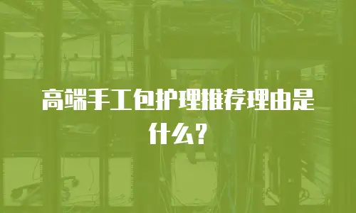 高端手工包护理推荐理由是什么？