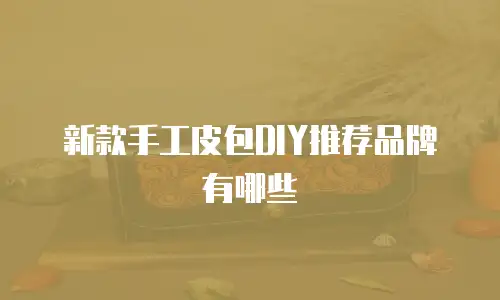 新款手工皮包DIY推荐品牌有哪些