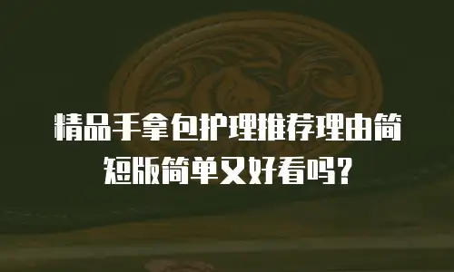精品手拿包护理推荐理由简短版简单又好看吗？