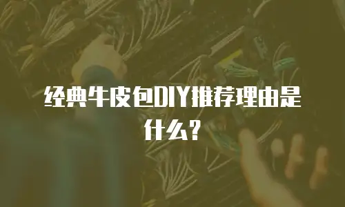经典牛皮包DIY推荐理由是什么？