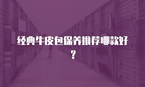 经典牛皮包保养推荐哪款好？