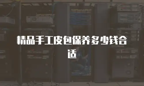 精品手工皮包保养多少钱合适