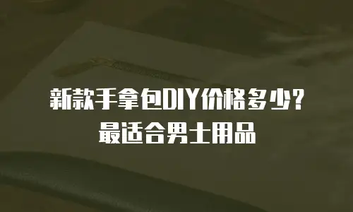 新款手拿包DIY价格多少？最适合男士用品