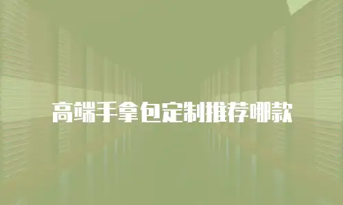 高端手拿包定制推荐哪款
