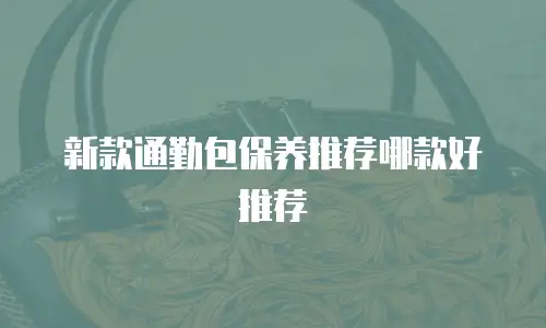 新款通勤包保养推荐哪款好推荐