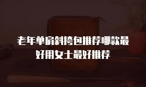 老年单肩斜挎包推荐哪款最好用女士最好推荐