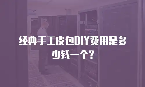 经典手工皮包DIY费用是多少钱一个？