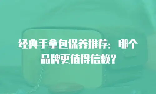 经典手拿包保养推荐：哪个品牌更值得信赖？