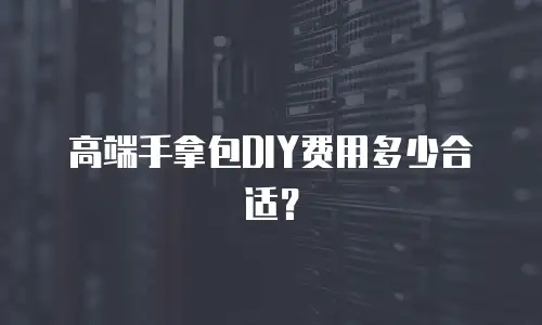 高端手拿包DIY费用多少合适？