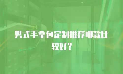 男式手拿包定制推荐哪款比较好？