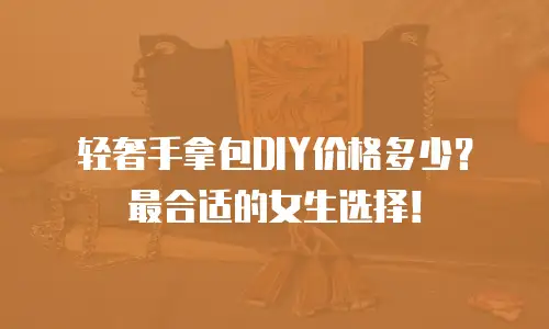 轻奢手拿包DIY价格多少？最合适的女生选择！