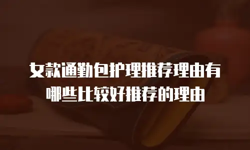 女款通勤包护理推荐理由有哪些比较好推荐的理由