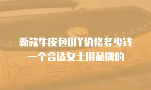 新款牛皮包DIY价格多少钱一个合适女士用品牌的