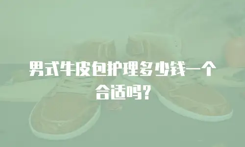 男式牛皮包护理多少钱一个合适吗？