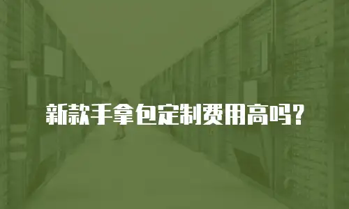 新款手拿包定制费用高吗？