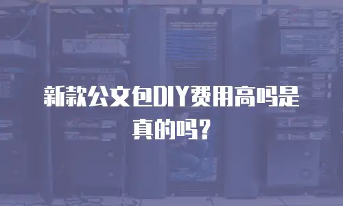 新款公文包DIY费用高吗是真的吗？