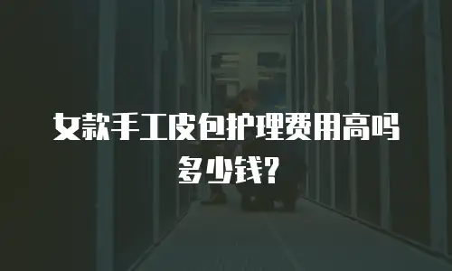 女款手工皮包护理费用高吗多少钱？