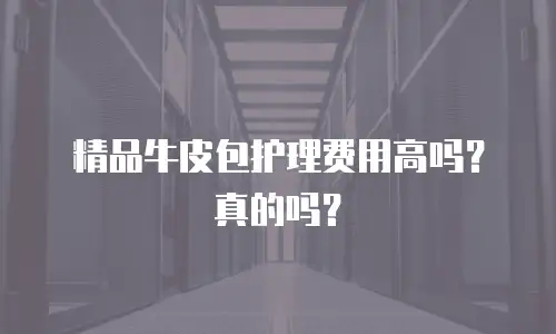 精品牛皮包护理费用高吗？真的吗？