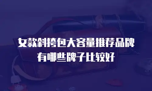 女款斜挎包大容量推荐品牌有哪些牌子比较好