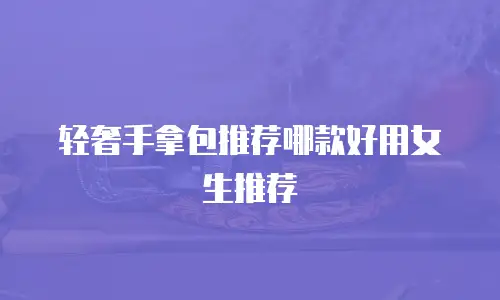 轻奢手拿包推荐哪款好用女生推荐