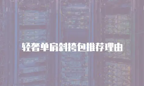 轻奢单肩斜挎包推荐理由