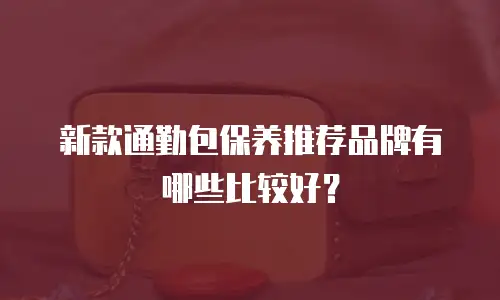 新款通勤包保养推荐品牌有哪些比较好？