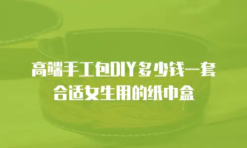 高端手工包DIY多少钱一套合适女生用的纸巾盒