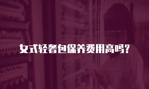 女式轻奢包保养费用高吗？