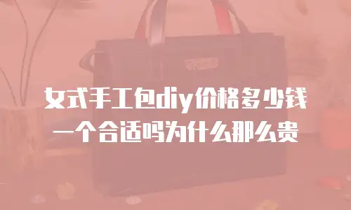 女式手工包diy价格多少钱一个合适吗为什么那么贵
