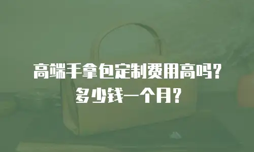 高端手拿包定制费用高吗？多少钱一个月？