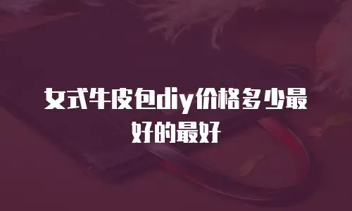 女式牛皮包diy价格多少最好的最好