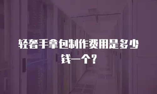 轻奢手拿包制作费用是多少钱一个？
