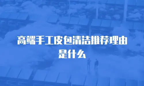 高端手工皮包清洁推荐理由是什么