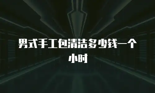 男式手工包清洁多少钱一个小时