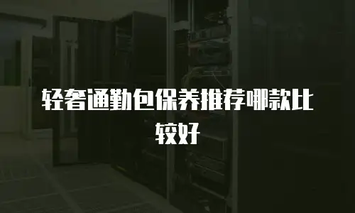 轻奢通勤包保养推荐哪款比较好