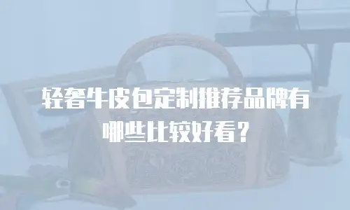 轻奢牛皮包定制推荐品牌有哪些比较好看？