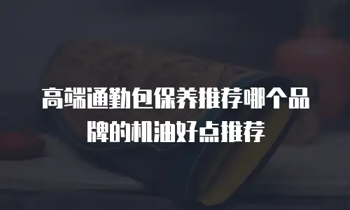高端通勤包保养推荐哪个品牌的机油好点推荐