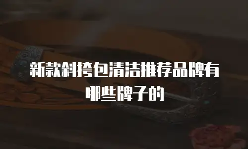 新款斜挎包清洁推荐品牌有哪些牌子的