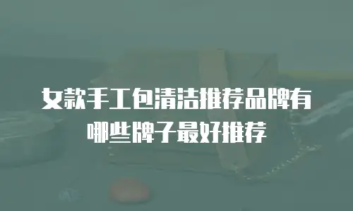 女款手工包清洁推荐品牌有哪些牌子最好推荐