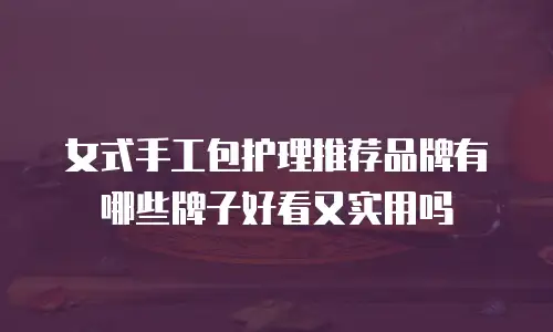 女式手工包护理推荐品牌有哪些牌子好看又实用吗