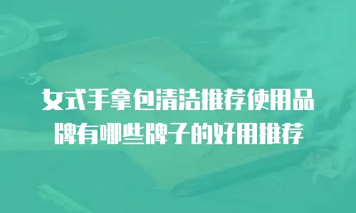 女式手拿包清洁推荐使用品牌有哪些牌子的好用推荐