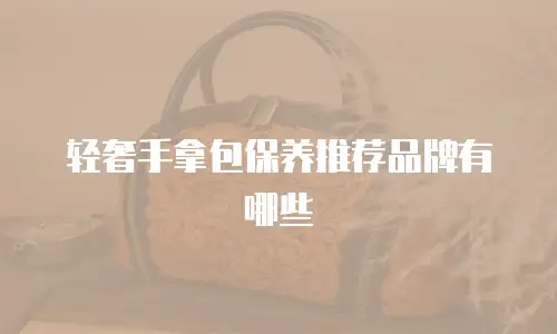 轻奢手拿包保养推荐品牌有哪些