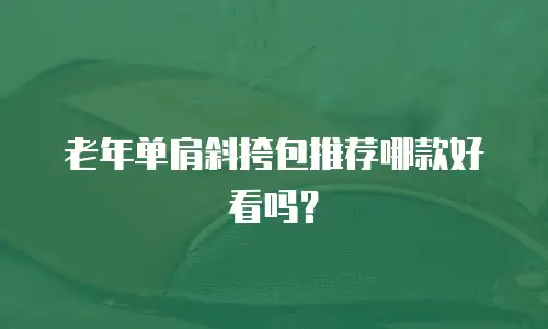 老年单肩斜挎包推荐哪款好看吗？