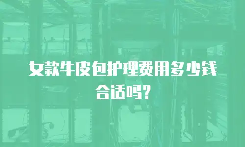 女款牛皮包护理费用多少钱合适吗？