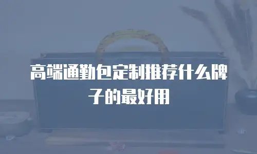 高端通勤包定制推荐什么牌子的最好用