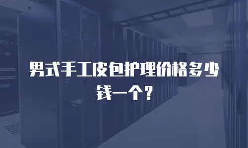 男式手工皮包护理价格多少钱一个？