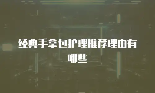 经典手拿包护理推荐理由有哪些
