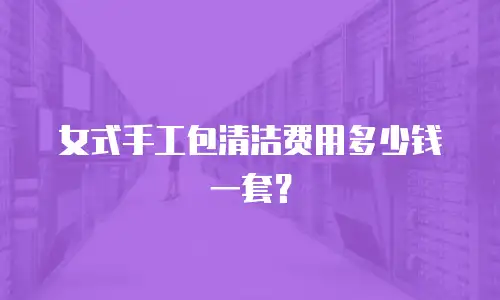 女式手工包清洁费用多少钱一套？