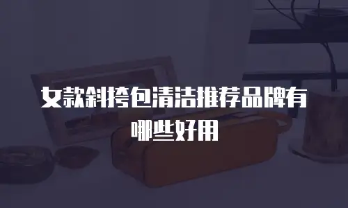 女款斜挎包清洁推荐品牌有哪些好用