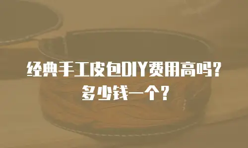 经典手工皮包DIY费用高吗？多少钱一个？